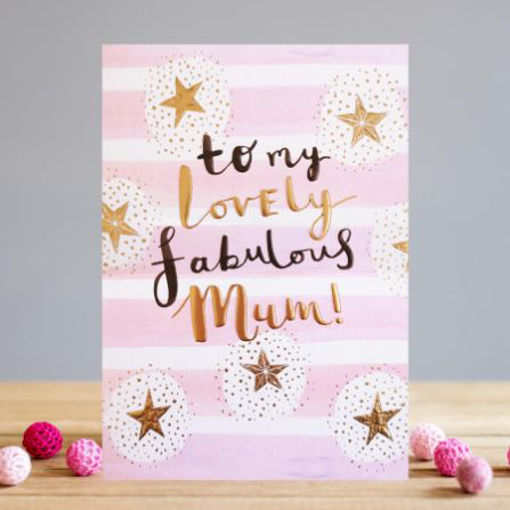 Picture of LOVELY MUM CARD (BLANK INSIDE)